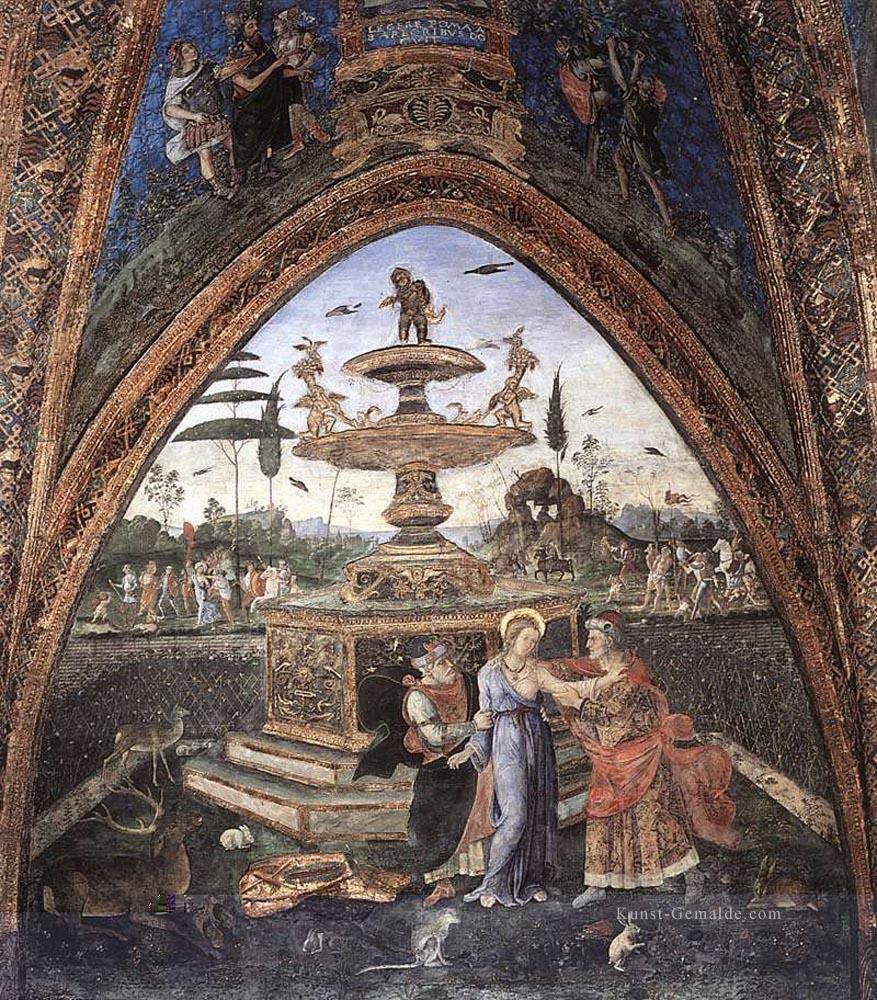Susanna und das älteste Renaissance Pinturicchio Ölgemälde